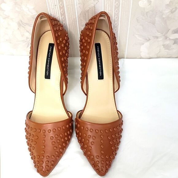 French Connection Studs Pumps NWOB Size 10 - Picture 2 of 6